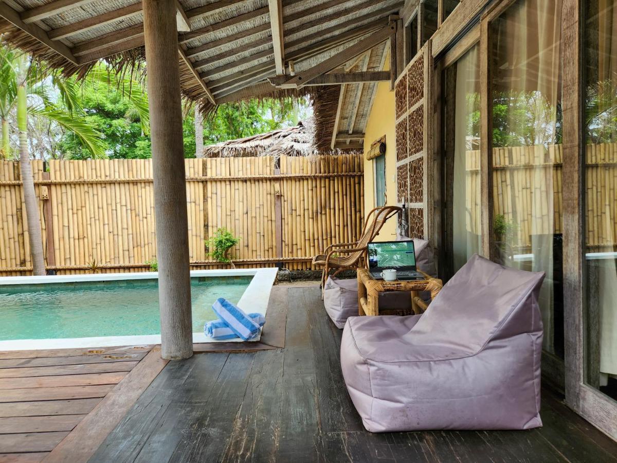 Villa Bamboo Гілі-Траванган Екстер'єр фото